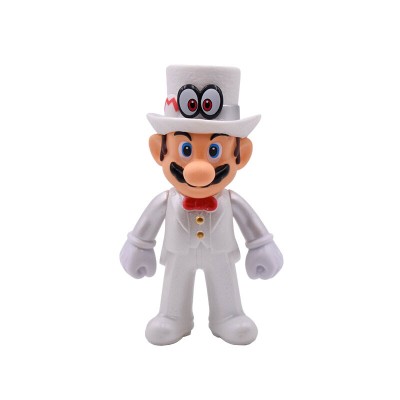 Figurine Super Mario Bros MARIO blanc