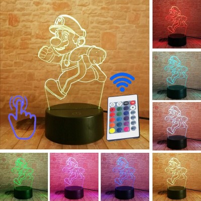 Lampe 3D Nintendo Super Mario Power-Up 10 cm - Autres Luminaires - Achat &  prix